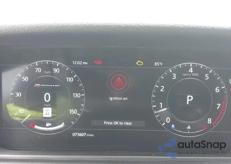 2019 Land Rover Range Rover Velar P250 R-Dynamic Se из США, поврежденный, VIN SALYL2EX5KA213074